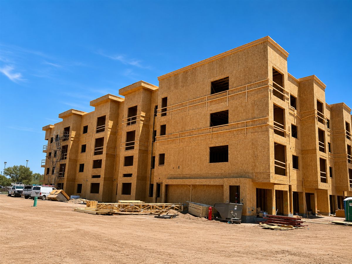 Commercial framing project