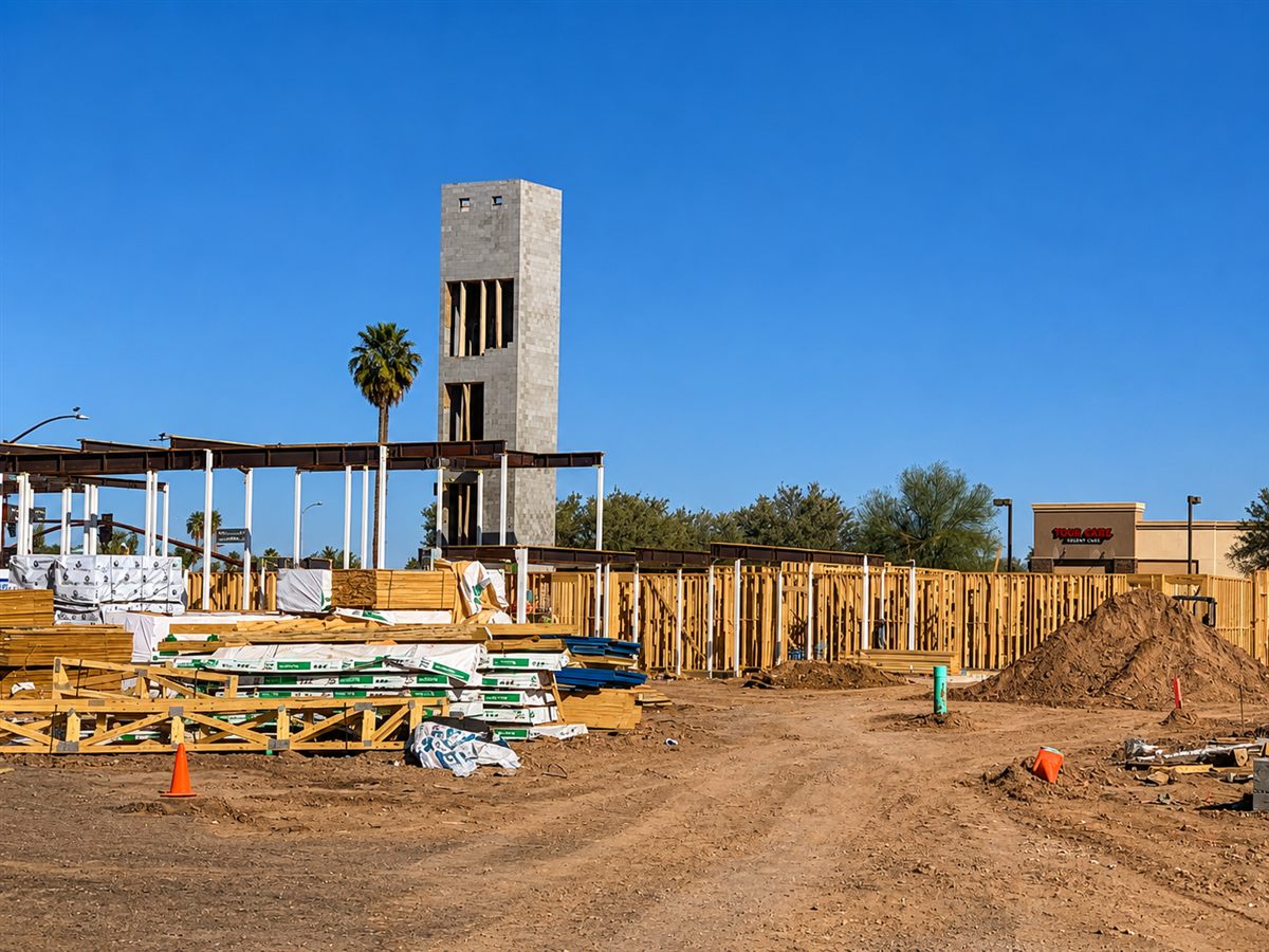 Multifamily framing project