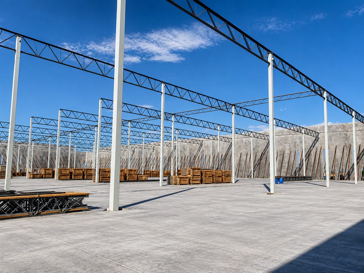 Industrial framing project
