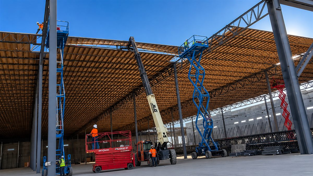 Industrial framing project